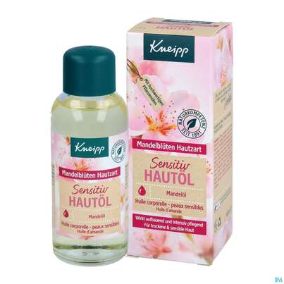 Sie sehen eine Packung Kneipp Hautoel Mandelbluete 100ml, Produktbild: 04 Kneipp Hautoel Mandelbluete 100ml, A-Nr.: 2280073 - 04