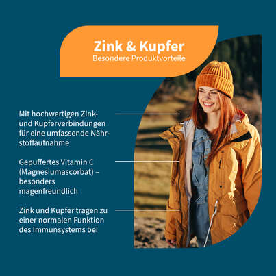 NatuGena Zink &amp; Kupfer Kapseln, A-Nr.: 5990088 - 02