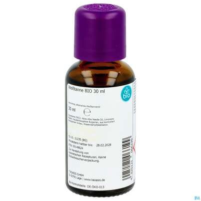 Aetherische Oele Taoasis Bio Weisstanne 30ml, A-Nr.: 4052904 - 02