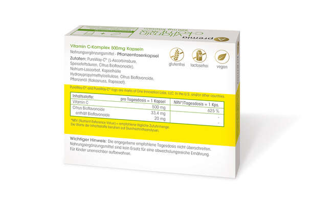 Apremia Vitamin C-Komplex Kapseln, A-Nr.: 3936009 - 02