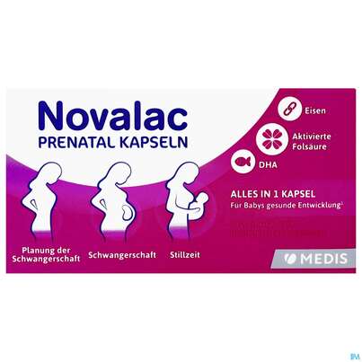 Novalac Kapseln Prenatal Neu 30st, A-Nr.: 5308926 - 01