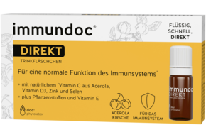 immundoc® DIREKT Trinkfläschchen, A-Nr.: 3896020 - 01