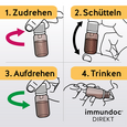 immundoc® DIREKT Trinkfläschchen, A-Nr.: 5329176 - 06