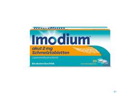 Imodium Akut Schmelztabl 2mg 20st, A-Nr.: 3769238 - 01