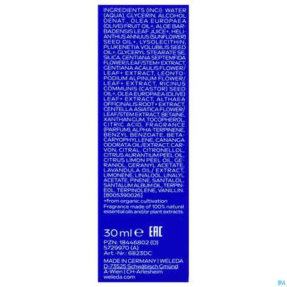Weleda Blauer Enzian +edelweiss Anti-falten Serum 30ml, A-Nr.: 5729970 - 05