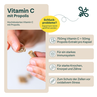 Vitamin C 750mg + Propolis, A-Nr.: 6022729 - 03