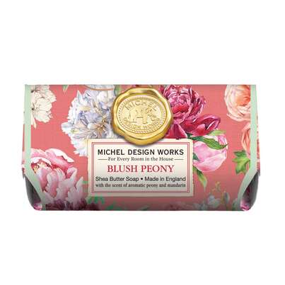 Sie sehen eine Packung Michel Design Works Badeseife Blush Peony, Produktbild: 01 Michel Design Works Badeseife Blush Peony, A-Nr.: 5863467 - 01