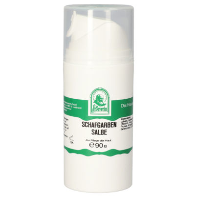 Sie sehen eine Packung SCHAFGARBEN SALBE 90 G, Produktbild: 01 SCHAFGARBEN SALBE 90 G, A-Nr.: 5593921 - 01
