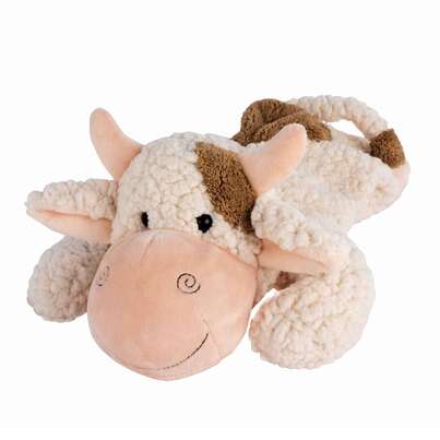 Sie sehen eine Packung Kirschkernkissen Kuh Jasmin, Produktbild: 01 Kirschkernkissen Kuh Jasmin, A-Nr.: 5795760 - 01