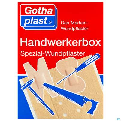 Erste Hilfe Handwerkerbox Spezialpflaster 7st, A-Nr.: 2418330 - 01