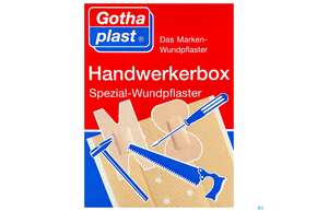 Erste Hilfe Handwerkerbox Spezialpflaster 7st, A-Nr.: 2418330 - 01