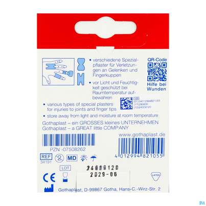 Erste Hilfe Handwerkerbox Spezialpflaster 7st, A-Nr.: 2418330 - 03