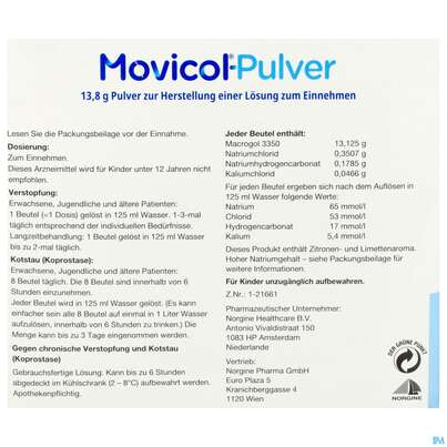 Movicol Pulver Stick 100st, A-Nr.: 5525782 - 03