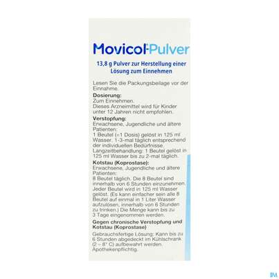 Movicol Pulver Stick 20st, A-Nr.: 5525776 - 04