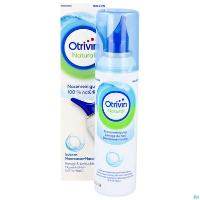 Sie sehen eine Packung Nasen Reinigung Otrivin Natural 125ml, Produktbild: 11 Nasen Reinigung Otrivin Natural 125ml, A-Nr.: 5950976 - 11
