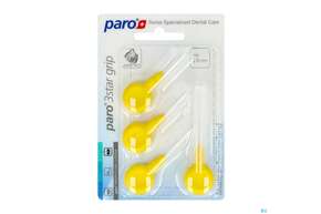 Paro 3star Grip Im Blister Xx-fine Gelb 2,6mm 4st, A-Nr.: 3323347 - 01