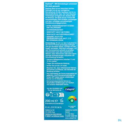 Sonnenprodukte Daylong Sport Protect Hydrogel-creme Spf50+ 200ml, A-Nr.: 5688188 - 07