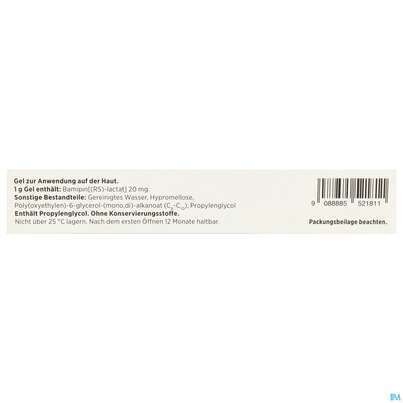 Sie sehen eine Packung Soventol Bamipinlactat Gel Neu 50g, Produktbild: 03 Soventol Bamipinlactat Gel Neu 50g, A-Nr.: 5521815 - 03