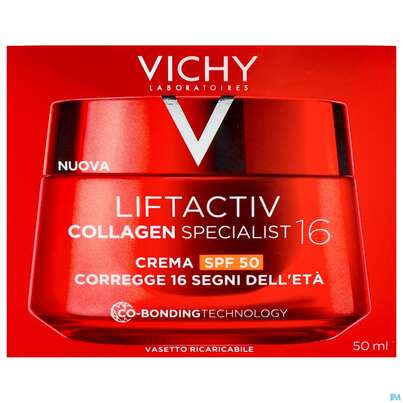 Sie sehen eine Packung Vichy Liftactiv Collagen/specialist 16 Lsf50 50ml, Produktbild: 04 Vichy Liftactiv Collagen/specialist 16 Lsf50 50ml, A-Nr.: 5938521 - 04