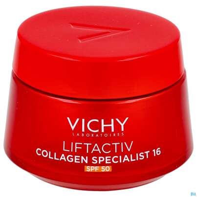 Sie sehen eine Packung Vichy Liftactiv Collagen/specialist 16 Lsf50 50ml, Produktbild: 09 Vichy Liftactiv Collagen/specialist 16 Lsf50 50ml, A-Nr.: 5938521 - 09