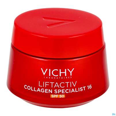 Sie sehen eine Packung Vichy Liftactiv Collagen/specialist 16 Lsf50 50ml, Produktbild: 10 Vichy Liftactiv Collagen/specialist 16 Lsf50 50ml, A-Nr.: 5938521 - 10