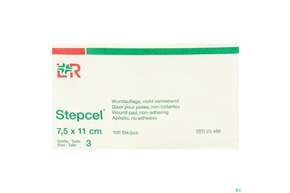 Wundauflagen Stepcel/gazelin Unsteril Gr 3 100st, A-Nr.: 0986610 - 01