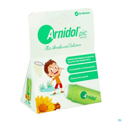 Sie sehen eine Packung Arnidol Pick Roll-on 30ml, Produktbild: 02 Arnidol Pick Roll-on 30ml, A-Nr.: 4593652 - 02