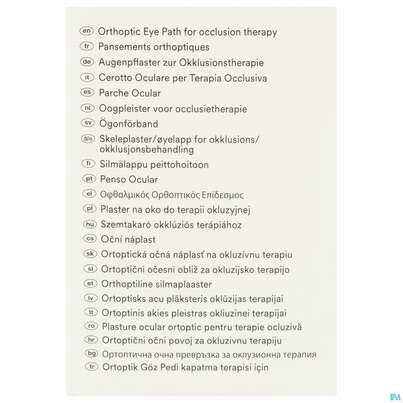 Augenpflaster Opticlude/3m Maxi 8x 5,7cm 1539 20st, A-Nr.: 0184951 - 05
