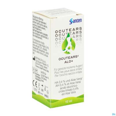 Augentropfen Ocutears +aloe Vera 0,4% 10ml, A-Nr.: 5715028 - 02