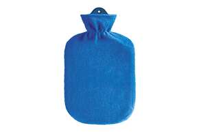 Wärmflasche Flauschbezug blau, A-Nr.: 5398556 - 01