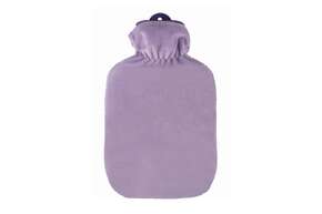 Wärmflasche Flauschbezug pastell lila, A-Nr.: 5795903 - 01