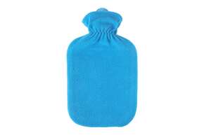 Wärmflasche Fleecebezug azurblau 2,0L, A-Nr.: 5398450 - 01
