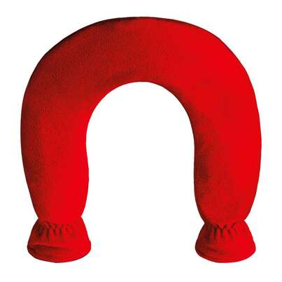 Wärmflasche Nacken Fleece rot 1,4L, A-Nr.: 5673850 - 01