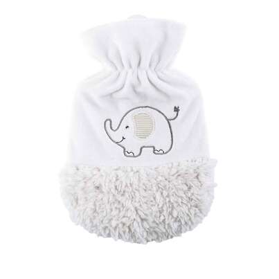 Sie sehen eine Packung Kinder Wärmflasche Velour Elefant Jala, Produktbild: 01 Kinder Wärmflasche Velour Elefant Jala, A-Nr.: 5912208 - 01