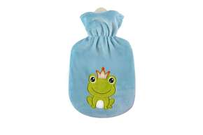 Kinder Wärmflasche Velour Froschkönig, A-Nr.: 5399679 - 01