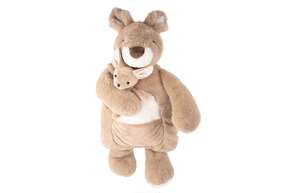 Kuschelfamilie Wärmflasche Känguru Pearl &amp;amp; Baby Pollie, A-Nr.: 5912237 - 01