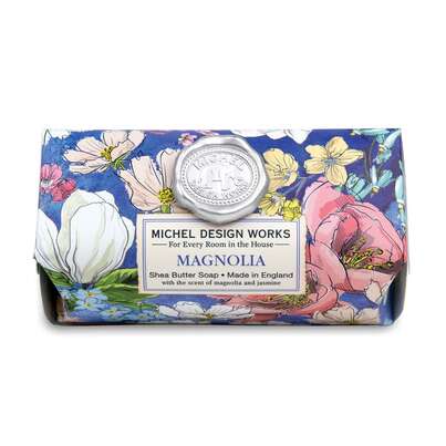 Sie sehen eine Packung Michel Design Works Badeseife Magnolia, Produktbild: 01 Michel Design Works Badeseife Magnolia, A-Nr.: 5863585 - 01