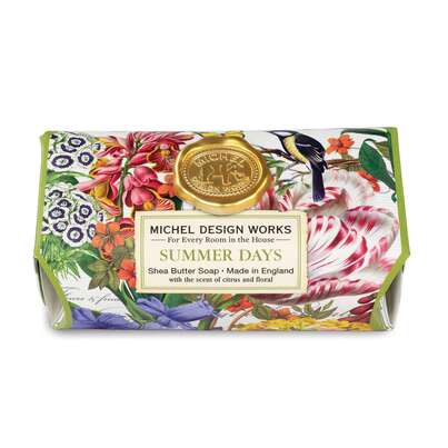 Sie sehen eine Packung Michel Design Works Badeseife Summer Days, Produktbild: 01 Michel Design Works Badeseife Summer Days, A-Nr.: 5912680 - 01