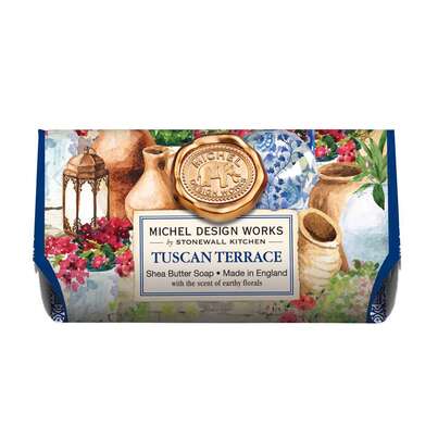 Sie sehen eine Packung Michel Design Works Badeseife Tuscan Terrace, Produktbild: 01 Michel Design Works Badeseife Tuscan Terrace, A-Nr.: 5863728 - 01