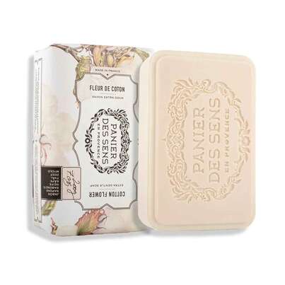 Sie sehen eine Packung Seife Baumwollblüte, Produktbild: 01 Seife Baumwollblüte, A-Nr.: 5917594 - 01