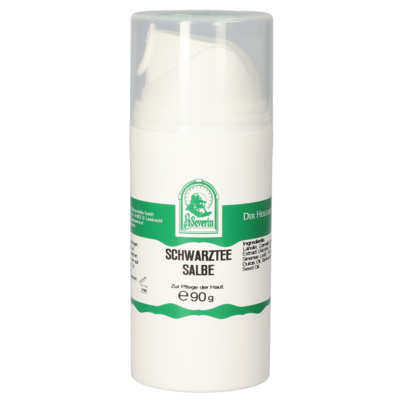 Sie sehen eine Packung SCHWARZTEE SALBE 90 G, Produktbild: 01 SCHWARZTEE SALBE 90 G, A-Nr.: 5712248 - 01