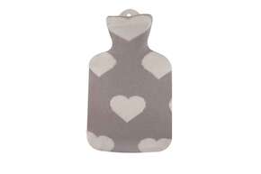 Kinder Wärmeflasche Strick Öko-Tex Herz f. Kleine, A-Nr.: 5399604 - 01