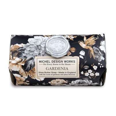 Sie sehen eine Packung Michel Design Works Badeseife Gardenia, Produktbild: 01 Michel Design Works Badeseife Gardenia, A-Nr.: 5863527 - 01