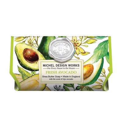 Sie sehen eine Packung Michel Design Works Badeseife Fresh Avocado, Produktbild: 01 Michel Design Works Badeseife Fresh Avocado, A-Nr.: 5863510 - 01