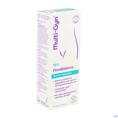 Sie sehen eine Packung Multi-gyn Florabalance Gel 50ml, Produktbild: 02 Multi-gyn Florabalance Gel 50ml, A-Nr.: 5886391 - 02