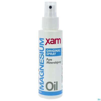 Sie sehen eine Packung Magnesium Oel Spray Xam 100ml, Produktbild: 01 Magnesium Oel Spray Xam 100ml, A-Nr.: 4299237 - 01