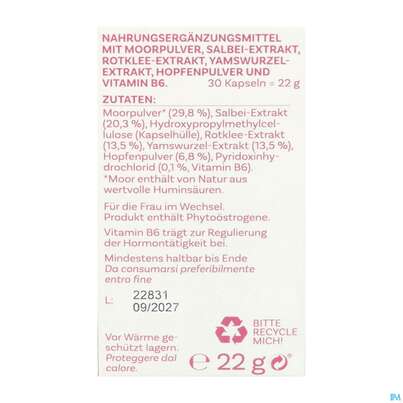 Sonnenmoor Kapseln Wechseljahre 30st, A-Nr.: 5952981 - 03