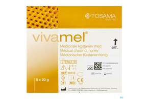 Vivamel Steriler Medizinischer Honig 20g Nr To19715 Tube 5st, A-Nr.: 4023009 - 01