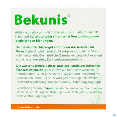 Bekunis Abfuehr-komplex Plus Pulver Nr 63 10st, A-Nr.: 5992354 - 07