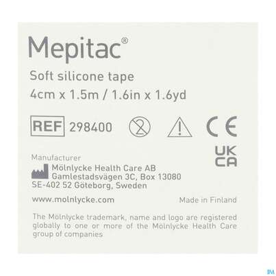 Wundverband Mepitac Silikon 4x 150cm 1st, A-Nr.: 2985589 - 04